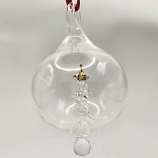 Studio Art Glass Christmas Ornament Christmas Tree Hand Blown 4