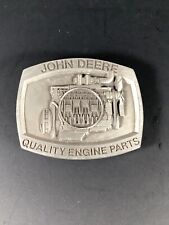 Vintage 1988 John Deere Quality Engine Parts Belt Buckle Limited Edition #1430 picture