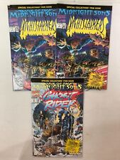 Lot of 3 Ghost Rider #31 Rise Of The Midnight Sons + Nightstalkers #1(x2) Poster picture