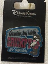 Disney “Genius by Birth Grumpy by Choice” Disney Pin, New picture