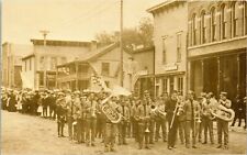 Memorial Day Parade 1906 Argyle Wisconsin WI Postcard L64 picture