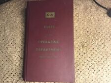 1974 L&N Railroad Company RULES OF OPERATING DEPARTMENT Rulebook Vintage picture