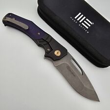 WE Knife Co JIXX Folder Mikkel Willumsen Titanium Handles w/ G10 M390 Blade 904B picture
