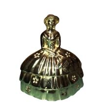 Adorable Vintage Brass ￼ Gone With The Wind Girl Bell ￼ picture