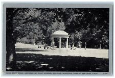 c1960's Alum Rock Park Municipal Park Of San Jose California CA Gazebo Postcard picture