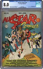 All Star Comics #14 CGC 8.0 1942 4286978001 picture