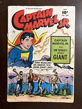 Captain Marvel Jr #109 G- 1.8 Fawcett 1952 picture