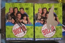 1991 topps beverly hills 9021 Trading Card Box X2 (Unopened) picture