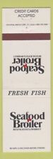 Matchbook Cover - Seafood Broiler Restaurant Market CA picture