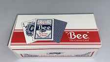 NEW Dozen Bee Standard Poker Decks (6 Red & 6 Blue), US Playing Card Company picture