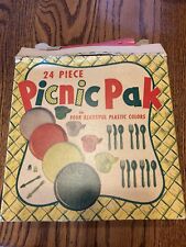 MCM Vintage Picnic Pak Set - Original Box  (Read) International Moulding picture