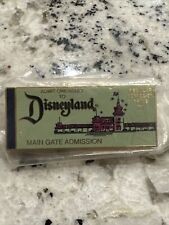 Disney Pin 40430 DLR Cast Exclusive Disneyland Ticket & Coupon Hinged LE 3000 picture