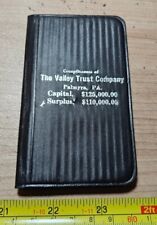 Vtg 1917 The Valley Trust Company Palmyra PA Bank Advertising Notebook Booklet picture