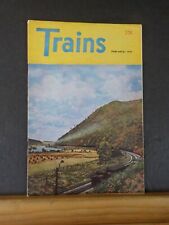 Trains Magazine 1946 February Rio Grande Englewood station PGE Palisades Canyon picture