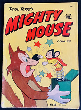 PAUL TERRY'S MIGHTY MOUSE Comics #32 St. John 1952 - Original Owner picture
