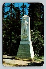 Mullan ID-Idaho, Captain Mullan Monuments, Vintage Postcard picture