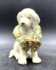LENOX CHRISTMAS YULETIDE Holiday PUPPY December Dog sculpture picture