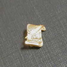 Vintage Quill and Scroll Pin I.H.S.H.S.J. International Honorary Society  picture