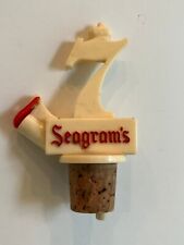 Vintage Seagram’s 7 Crown Blended Whiskey Bartender’s Bottle Pour Spout/Stopper picture
