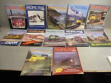 Full Year 1990 Pacific Rail News Railroad Trains Magazines Very Clean 12 Issues picture