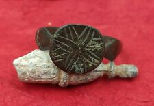 2,000 YR OLD ROMAN RING BRONZE Size #9-1/2 picture