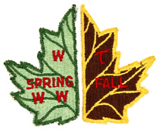 Vintage Spring/Fall Conference Tichora Lodge 146 Four Lakes Council Patch Set WI picture