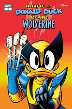❔ MARVEL DISNEY WHAT IF DONALD DUCK BECAME WOLVERINE #1 *7/31/24 PRESALE picture