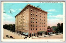 Imperial Hotel Greenville SC South Carolina Postcard - M3 picture