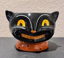 johanna parker halloween grinning cat bowl  picture