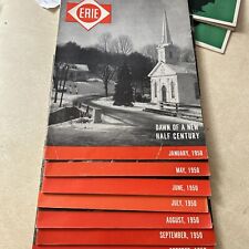 Erie Railroad Magazine.  7 Issues.  Jan, May, June, July, Aug, Sept & Oct 1950 picture