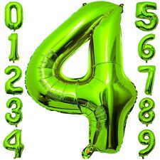 Large Number 4 Balloon Birthday Party Birthday Balloon Decoration Set 40inch,100 picture