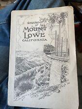1900s Pacific Electric Railway Mt Lowe Photo Souvenir Booklet picture