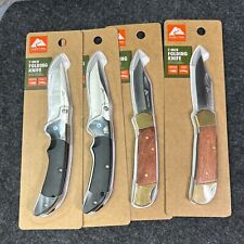 Ozark Trail 7 inch folding knife lot of 4 new picture