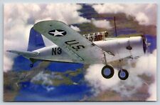 Valiant, United States Military Trainer Plane Aircraft, World War 2, Postcard picture