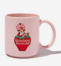 VINTAGE STYLE TYPO STONEWARE STRAWBERRY SHORTCAKE MUG CUP NEW {{SOLD OUT}} picture