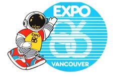 VANCOUVER EXPO 1986.EXPO ERNIE.VTG RARE POSTCARD*C12 picture