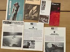 Lot of 7 NASA Facts & Other Space Brochures Poster Apollo 1960s - 70s picture