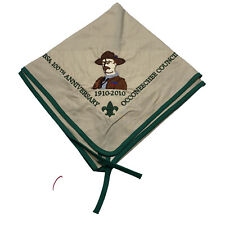 Baden Powell 100th Anniversary Founder Of Scouting Neckerchief Occoneechee picture
