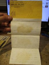1874 Antique Old Handwritten Letter Galion Ohio Johnson Collins Wensell Lumber picture