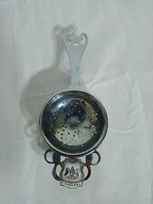 Canberra  Australia Vintage Tea Strainer Souvenir Silver  Collectors  picture
