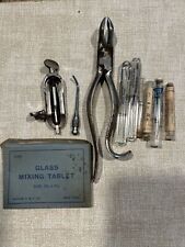 Vintage Dental Tools and Supplies Lot picture