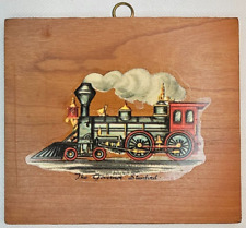Vintage The Governor Stanford Train Art picture