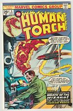The Human Torch #5 ~ Verses the Wizard ~ Marvel 1975 picture