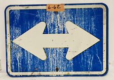 Authentic Road Traffic Street Sign (Double Arrow) 15
