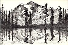 Mt Shuksan Reflection in Lake Washington A/S Blythe Durand GQ5 picture