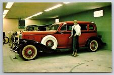 1934 Pierce Arrow Limousine Forney Transportation Museum Denver CO Postcard T26 picture