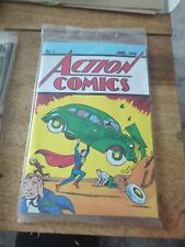 Superman Action Comics #1 FACTORY SEALED Loot Crate 1938 UNOPENED Reprint w COA picture