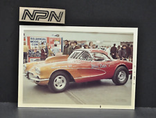 Vintage Detroit Autorama 1972 Snapshot Photo Cobo Hall 1960s Chevrolet Corvette picture