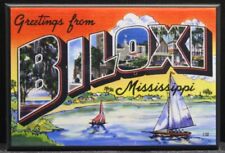 Greetings From Biloxi Vintage Postcard 2