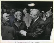 1983 Press Photo Chicago , Ill mayor Jane Byrne& Ald. Roman C.Pucinsky picture